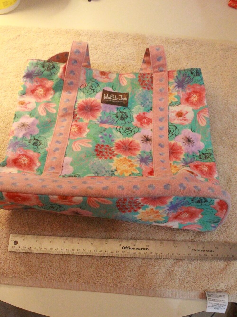 Matilda Jane Multicolor Floral Tote